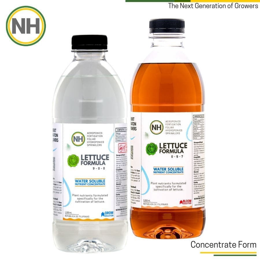NutriHydro Lettuce Concentrate Formula