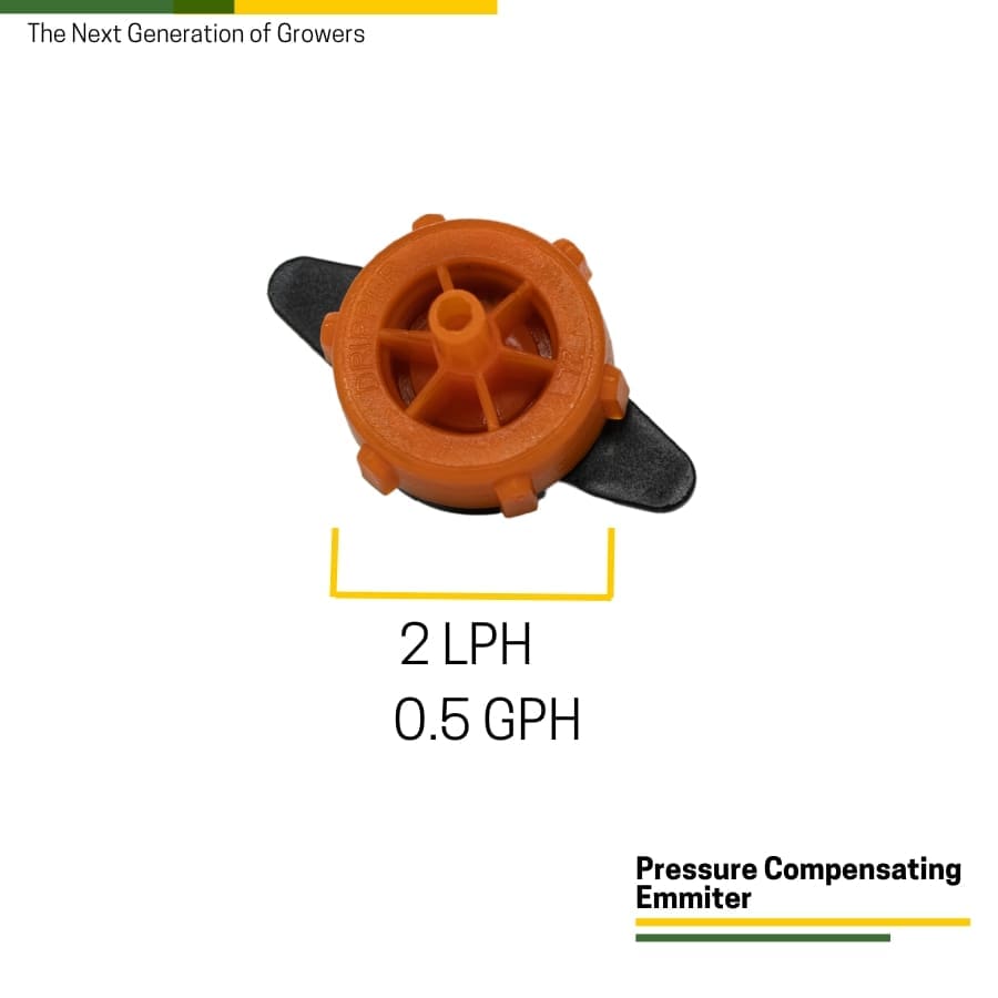 Pressure Compensating Drippers