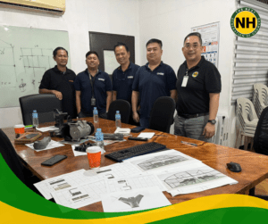 NutriHydro and Precision Foundry Philippines team meeting