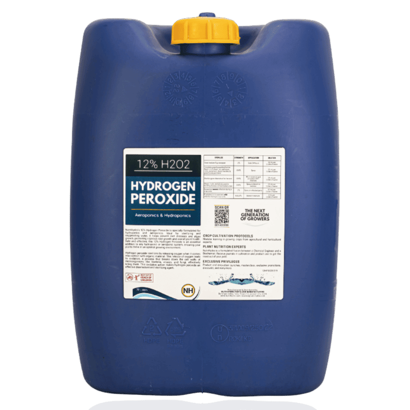 NH Hydrogen Peroxide 12% 20 liter container